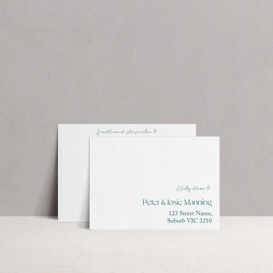 Harbour Invitation Envelopes