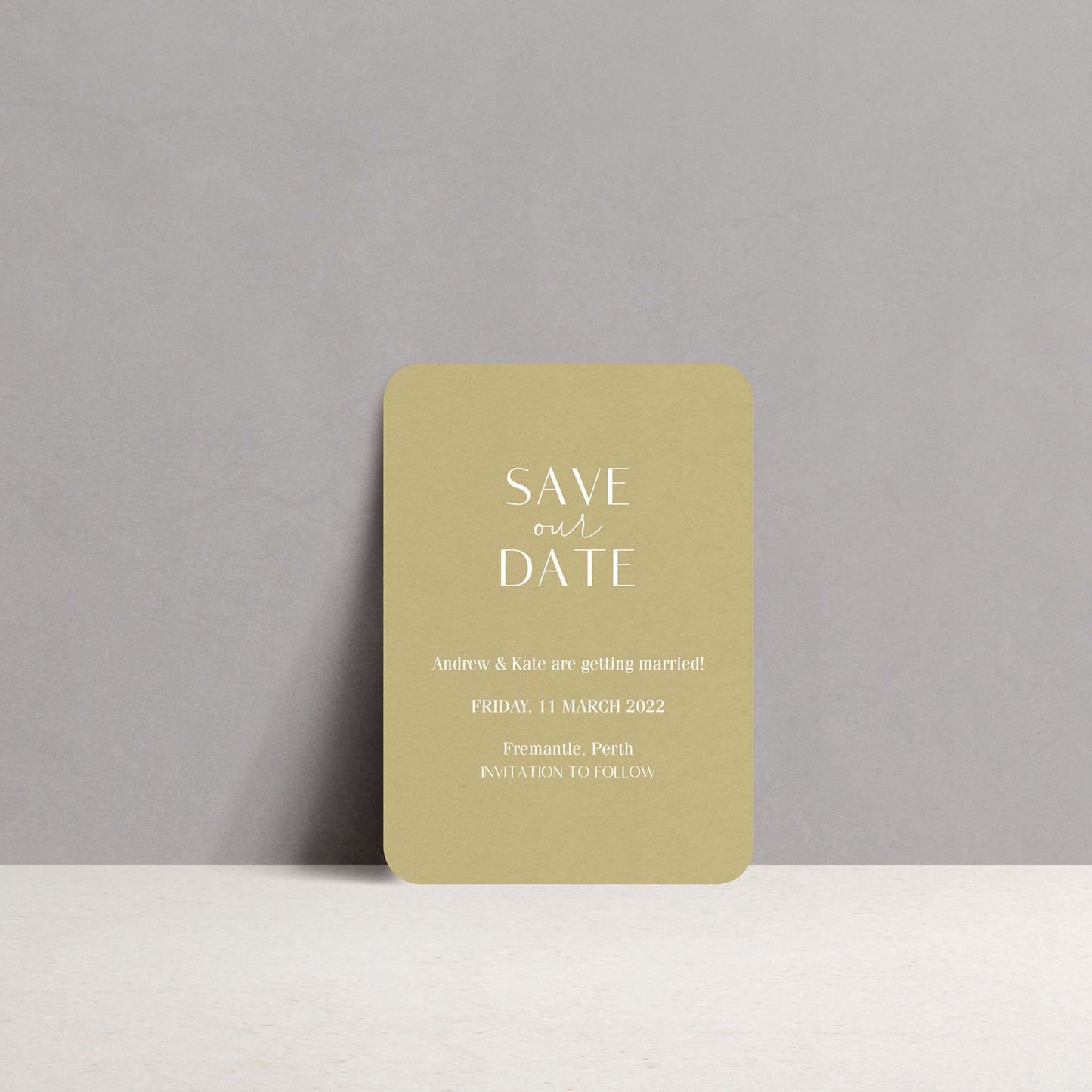 Terra Save the Date