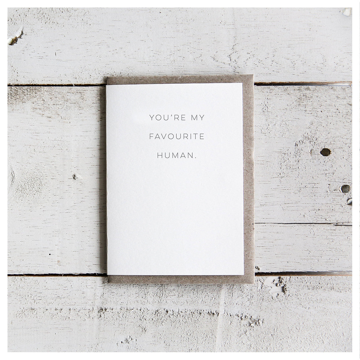 You're My Favourite Human