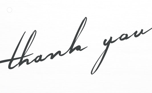 Thank You Gift Tags (pack of 5)