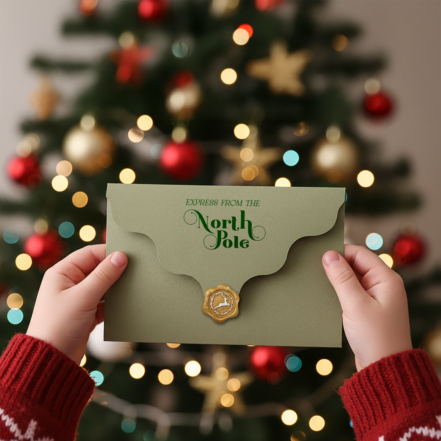 Letter From Santa - Mrs Claus' Cookie Corner