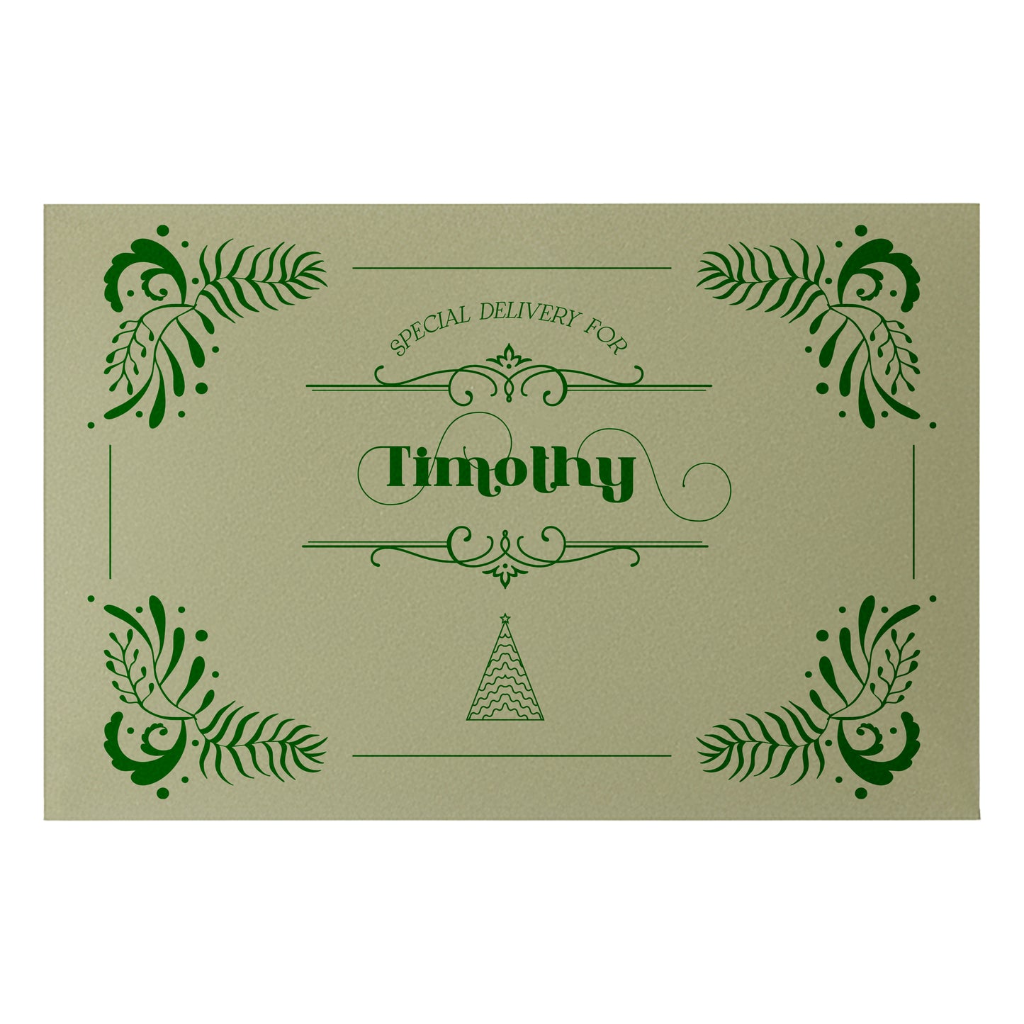 Letter From Santa - Mrs Claus' Cookie Corner